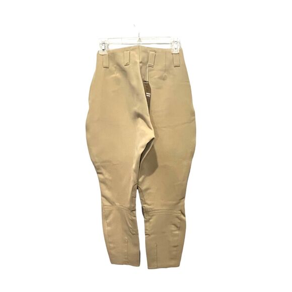 Riding Breeches Vintage Equestrian Womens Tan Equi Stretch Classic Size S 25 - Picture 2 of 16
